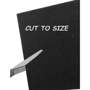 2 Foam Filters, Cut to Size for All Vacuum Cleaners That Use Pre-Motor or Air Inlet Foam Filter