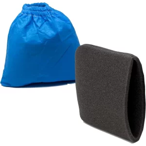 Reusable Vacuum Cleaner Filter Compatible with Karcher WD1 for Wet and Dry Use