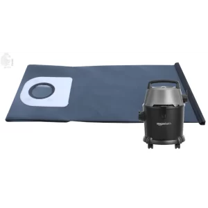 Vacuum Cleaner Dust Bag, Compatible with Amazon Basics Wet and Dry 15 L, Washable and Reusable