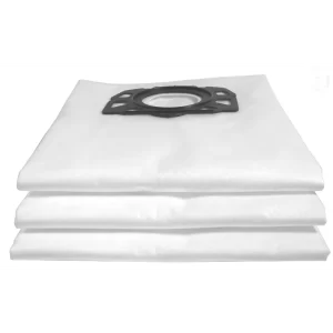 Fleece Dust Bags Set Of 3 - for Karcher Vacuum Cleaner WD4, WD5, WD6