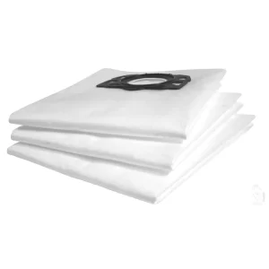 Fleece Dust Bags Set Of 3 - for Karchre Vacuum Cleaner WD1, WD3, Bigger in Dust Collecting Size Means Longer Use For Each Bag Than The Usual Bags Available In The Market, Tear Resistant