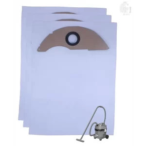 PC Dust Bags Compatible with Karcher NT 22, Tear Resistant, 3-Layer Dust Bags Provides an Advanced Filtration on Micro-Level Compared (Pack of 3)