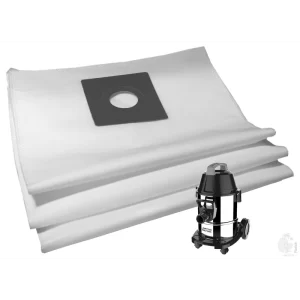 Set of 3 Dust Bags Compatible with AMI-VCD21-1600WDx, Tear Resistant, 3-Ply Dust Bags Provides an Advanced Filtration on Micro-Level Compared to 2 Ply Paper Filters