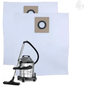 Set of 2 Dust Bags Compatible with Euroclean Pro, Tear Resistant, 3-Ply Dust Bags Provides an Advanced Filtration on Micro-Level Compared to 2 Ply Paper Filters