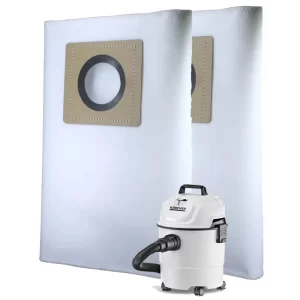 Dust Bags Compatible with Karcher WD1, Tear Resistant, 3-Ply Dust Bags Provides an Advanced Filtration on Micro-Level Compared to 2 Ply Paper Filters