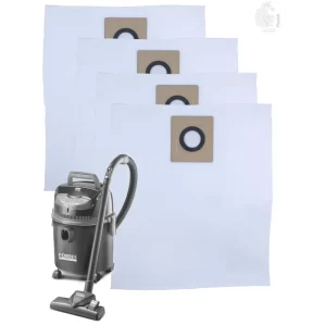 Set of 4 Dust Bags Compatible with Euroclean DX 1150, Tear Resistant, 3-Ply Dust Bags Provides an Advanced Filtration on Micro-Level Compared to 2 Ply Paper Filters