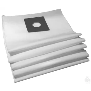 AmazonBasics 21 L Vacuum Cleaner Compatible Set of 5 Dust Bags, Tear Resistant, 3-Ply Dust Bags Provides an Advanced Filtration on Micro-Level Compared to 2 Ply Paper Filters