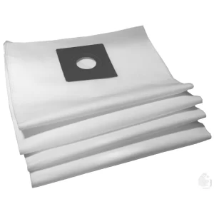 AmazonBasics 21 L Vacuum Cleaner Compatible Set of 4 Dust Bags, Tear Resistant, 3-Ply Dust Bags Provides an Advanced Filtration on Micro-Level Compared to 2 Ply Paper Filters