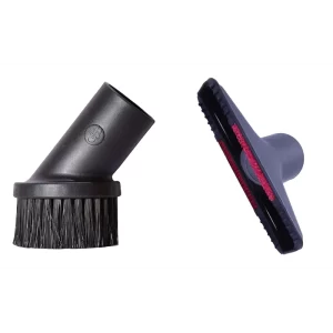35 mm, Accessory for Vacuum Cleaner - Round Brush and Upholstery Nozzle, Designed and Manufactured in Italy