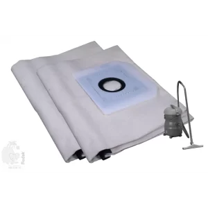 2 PC Reusable and Washable Vacuum Cleaner Woven Dust Bag Compatible With TASKI VACUMAT 22