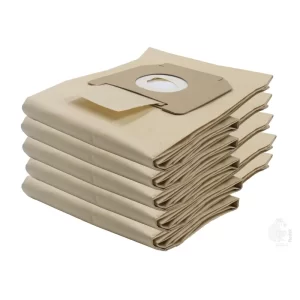 Paper Dust Bags Set of 5 - Compatible with Karcher NT 45/ NT 55/ NT 561/ NT 611