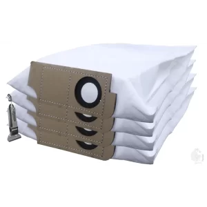 Set of 4 Fleece Filters Compatible with Charnock BT 450, Tear Resistant, 3-Layer Dust Bags Provides an Advanced Filtration on Micro-Level Compared to 2 Ply Paper Filters