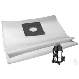 Set of 2 Dust Bags Compatible with AMI-VCD21-1600WDx, Tear Resistant, 3-Ply Dust Bags Provides an Advanced Filtration on Micro-Level Compared to 2 Ply Paper Filters