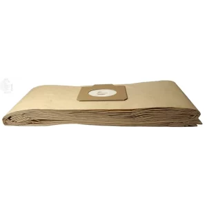 5 Premium Replacement Paper Dust Bags, Compatible with Nlfisk, Made Of Double Ply Filter, Tear Resistance. Imported