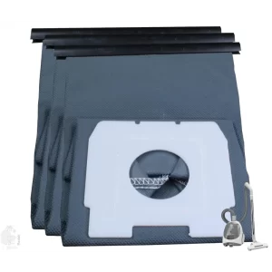 Set of 3 Vacuum Cleaner Dust Bag, Compatible with Panasonic MC-CG 303, 304 and 371 Vacuum Cleaner, Washable and Reusable, Imported