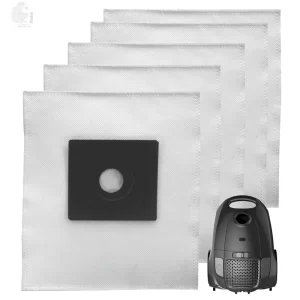 American Micronic Ami-Vcc-2200Wdx Compatible Set of 5 Dust Bags, Tear Resistant, 3-Ply Dust Bags Provides an Advanced Filtration on Micro-Level Compared to 2 Ply Paper Filters
